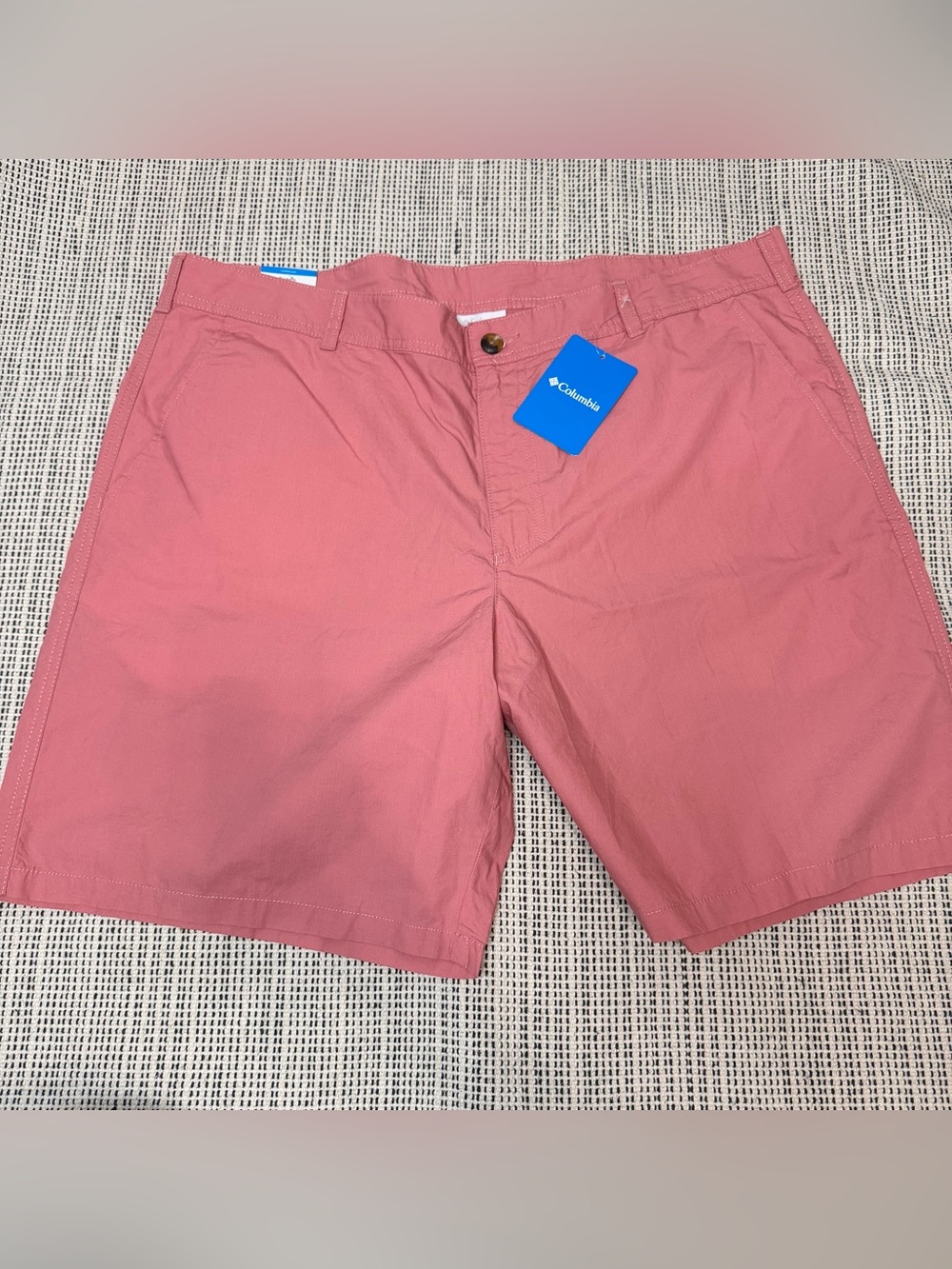 Columbia mens Washed out chino shorts flat shorts size 40 ins8”